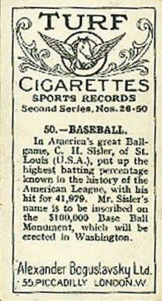 1925 Turf Cigarettes